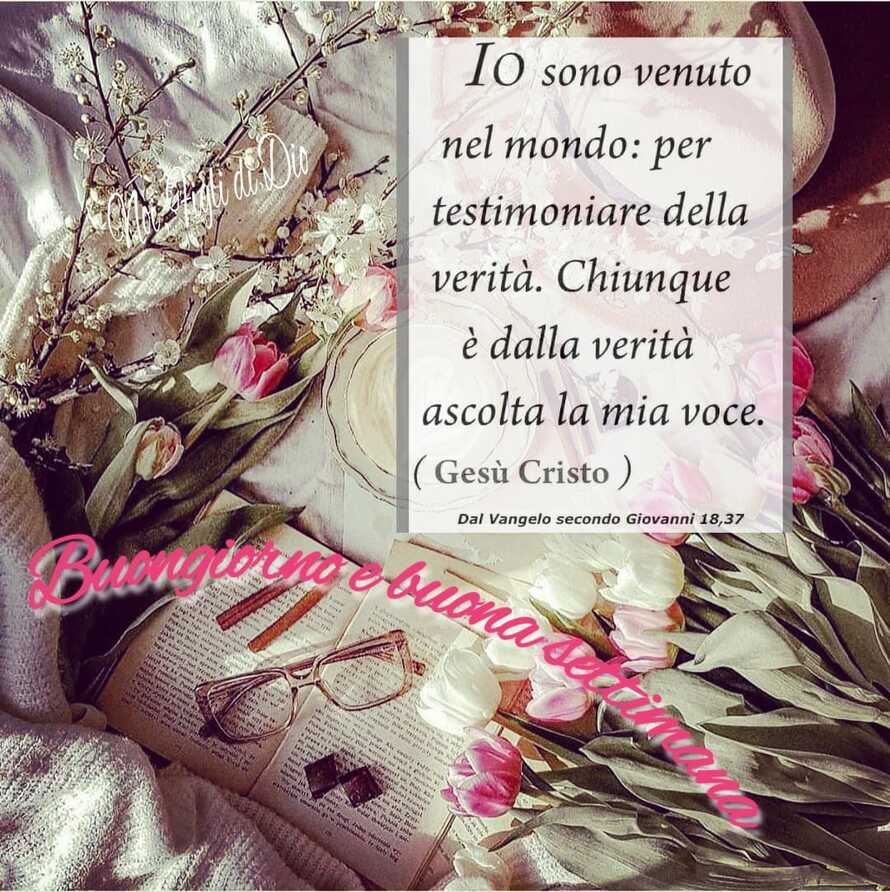 Buongiorno e Buona Settimana immagini religiose nuovissime