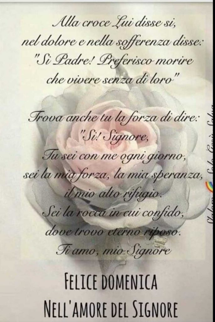 Le migliori immagini di Buona Domenica nel Signore