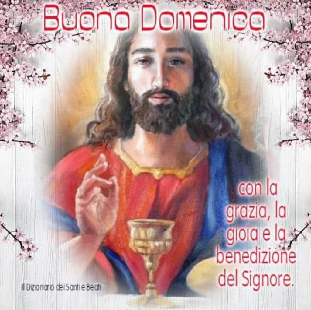 Buona Domenica foto belle con Gesù Cristo nuove