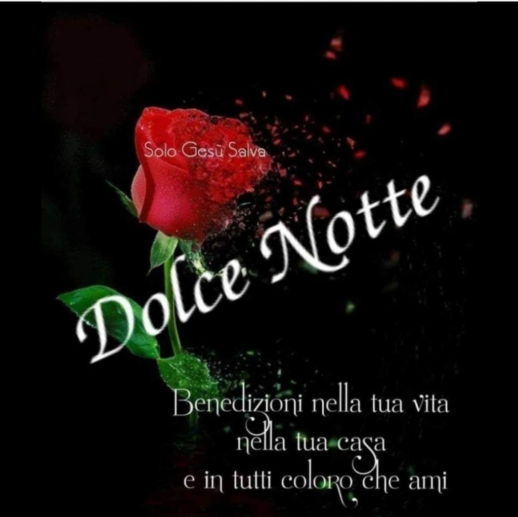 Dolce Notte. Benedizioni nella tua vita, nella tua casa e in tutti coloro che ami