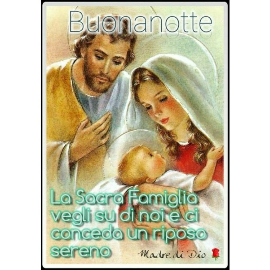 Buonanotte con Gesù, Giuseppe e Maria