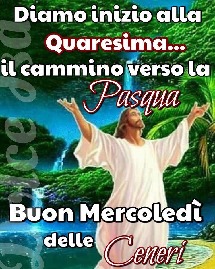 Diamo inizio alla Quaresima... il cammino verso la Pasqua. Buon Mercoledì delle Ceneri (Dolce Isa)