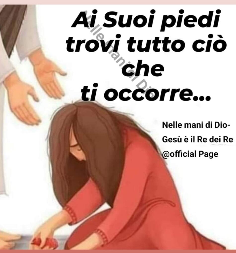 Ai suoi piedi trovi tutto ciò che ti occorre...