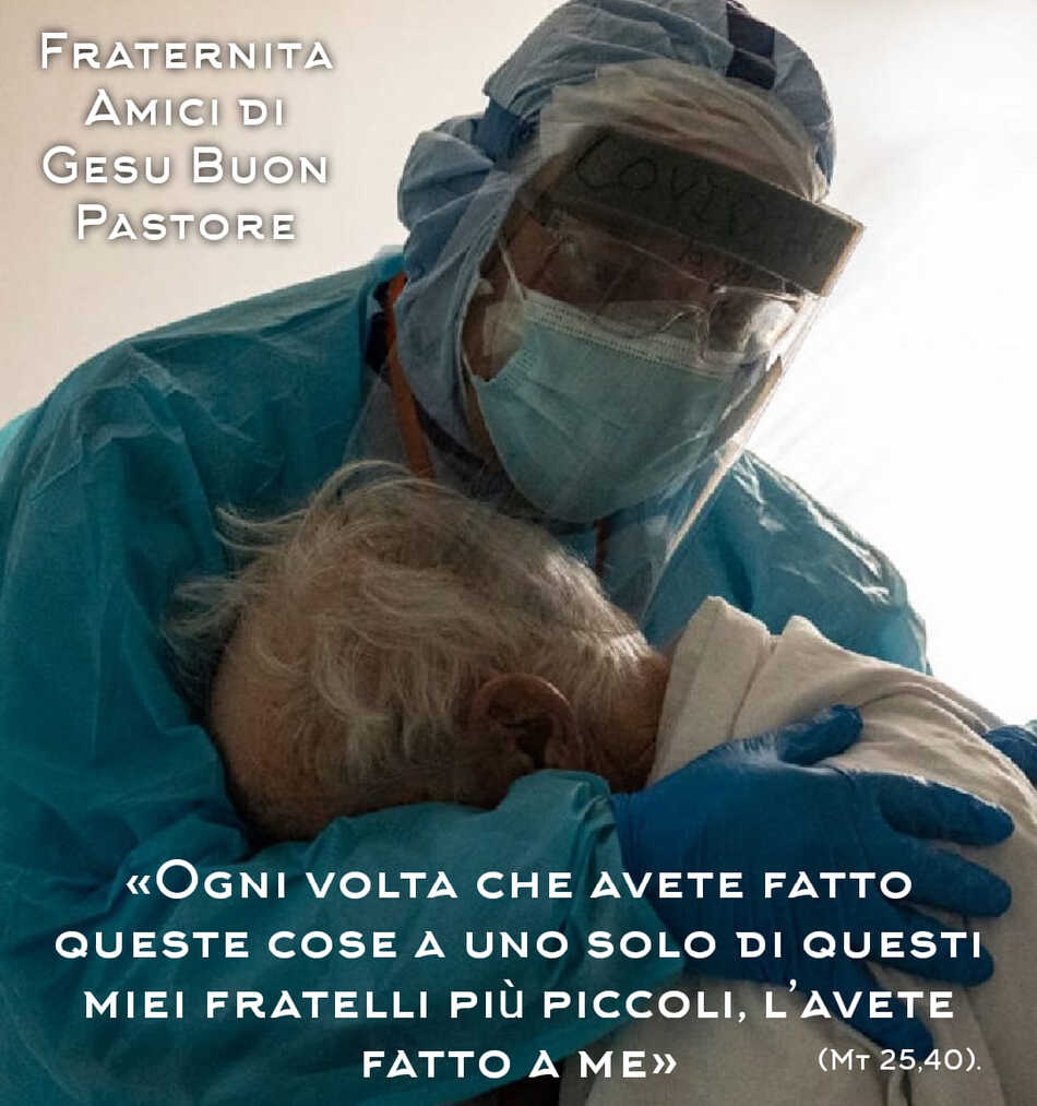 "Ogni volta che avete fatto queste cose a uno solo di questi miei fratelli più piccoli, l'avete fatto a me." (Mt 25,40)