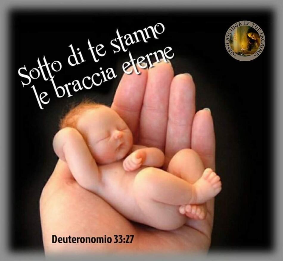 Sotto di te stanno le braccia eterne (Deuteronomio 33:27)