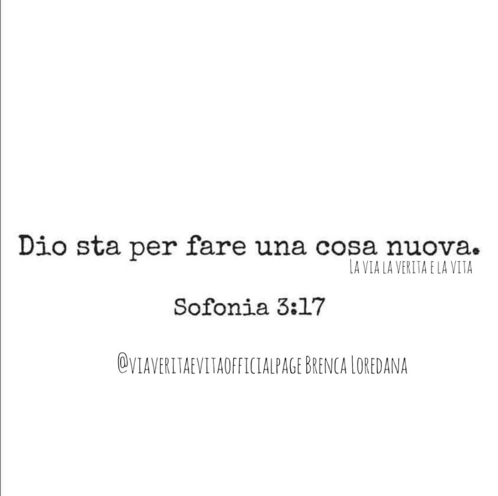 Dio sta per fare una nuova casa. (Sofonia 3:17)