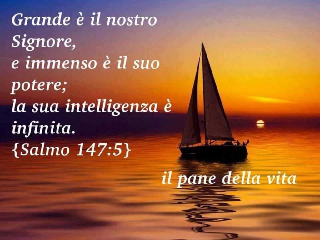 Grande è il nostro Signore, e immenso è il suo potere; la sua intelligenza è infinita. (Salmo 147:5)