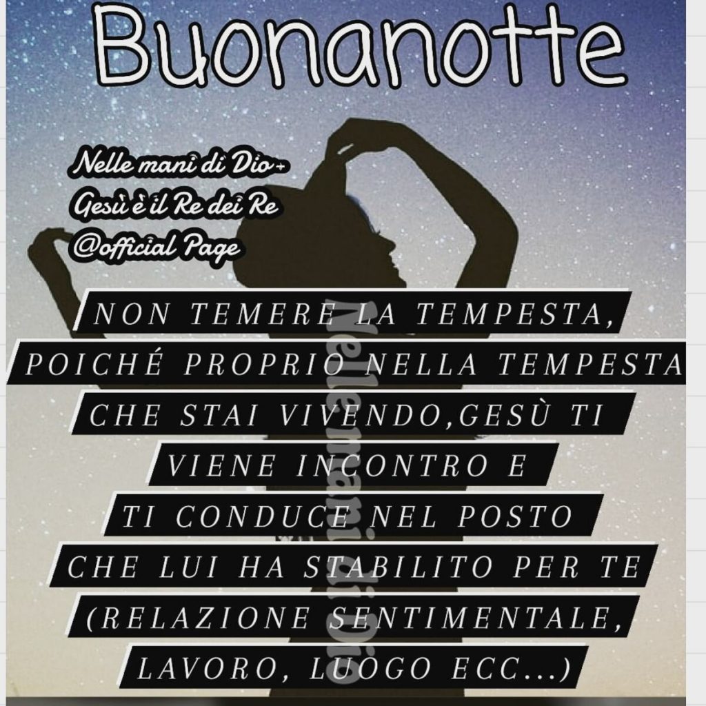 Buonanotte immagini religiose nuovissime