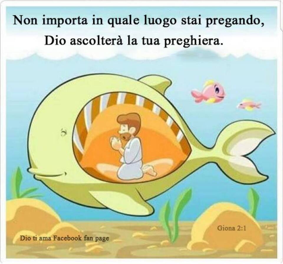 Non importa in quale luogo stai pregando, Dio ascolterà la tua preghiera.
