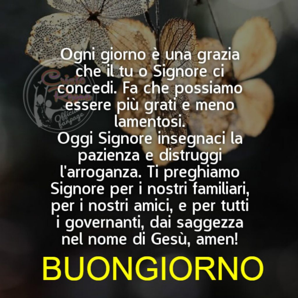 Nuove immagini per dare un Buongiorno nel Signore