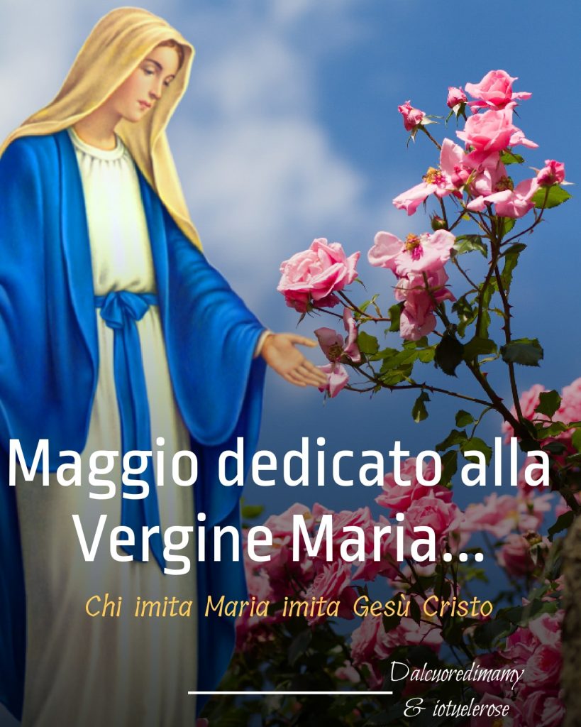 Maggio dedicato alla Vergine Maria...