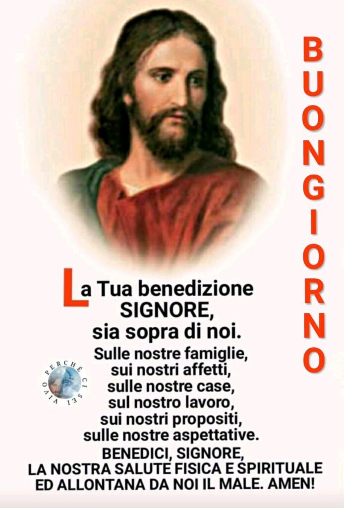 Immagini di Buongiorno con preghiera