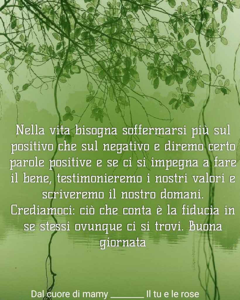 Frasi bellissime per augurare Buongiorno