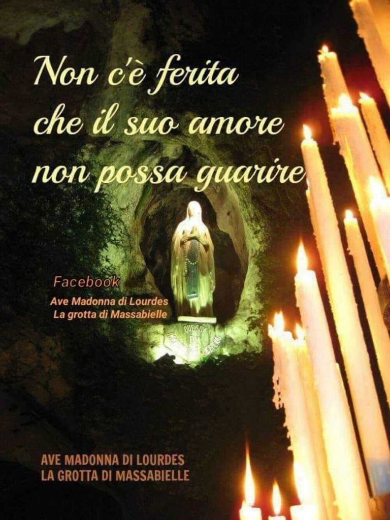 Non c'è ferita che il Suo amore non possa guarire.