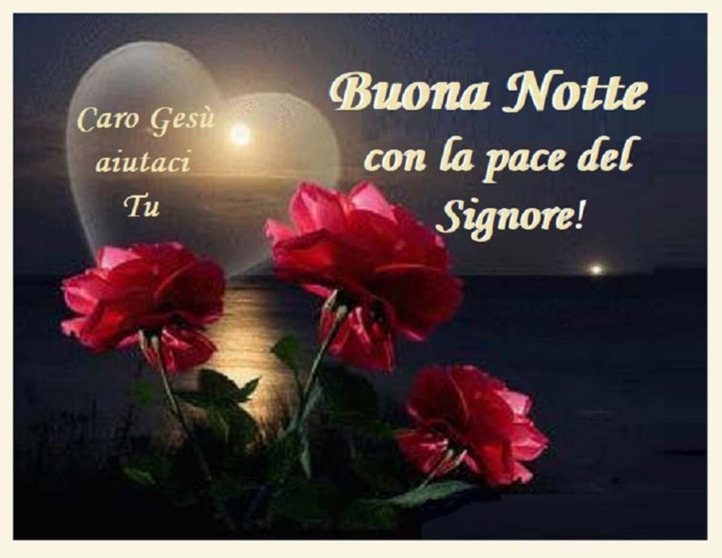 buonanotte con la luce del signore