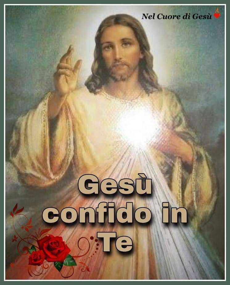 Gesù confido in Te