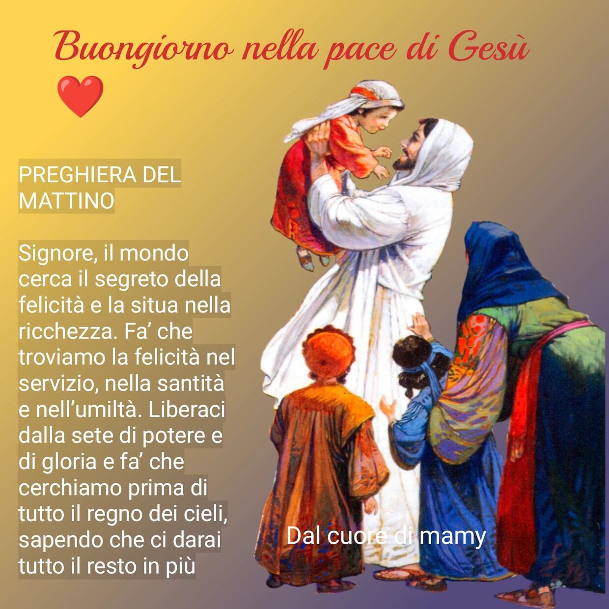 Preghiere Del Mattino Piccola Matita Del Cuore 33+ Preghiere del Mattino da recitare ogni giorno - ImmaginiGesu.it