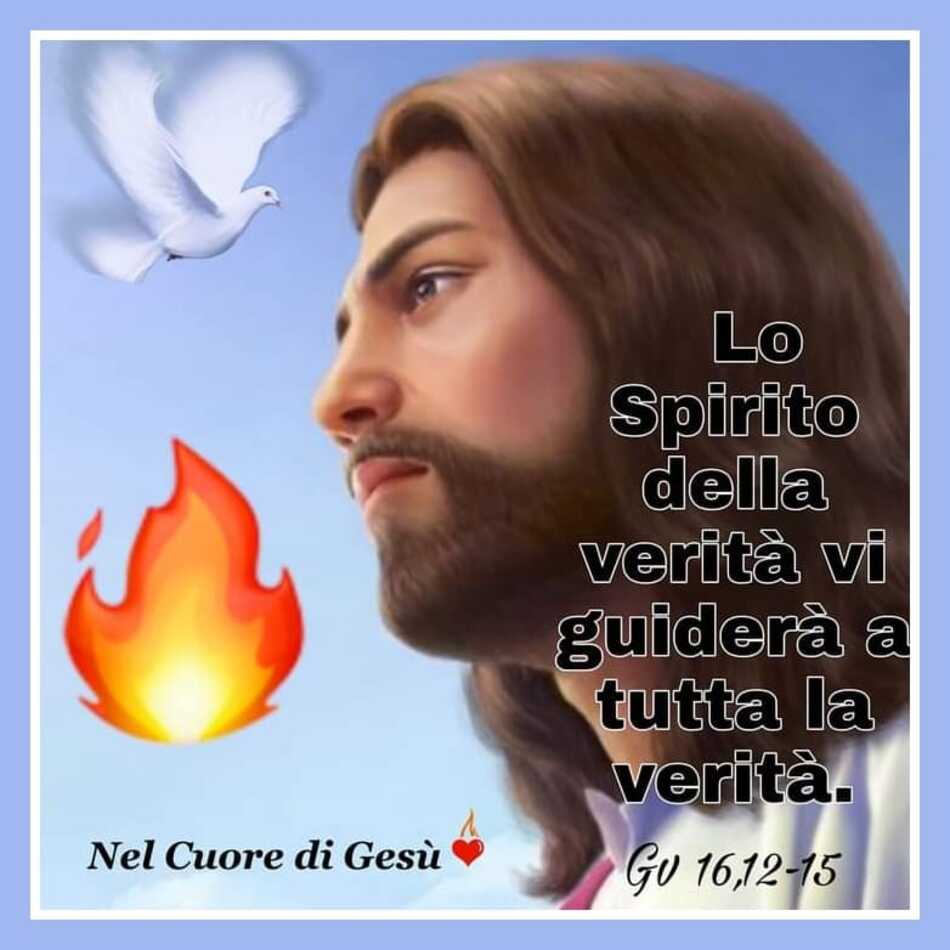 Lo Spirito della verità vi guiderà a tutta la verità. (Gv 16,12-15)