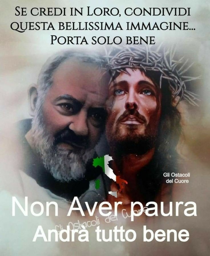 Se credi in loro, condividi questa bellissima immagine... porta solo bene. Non aver paura, andrà tutto bene (Gli ostacoli del cuore)