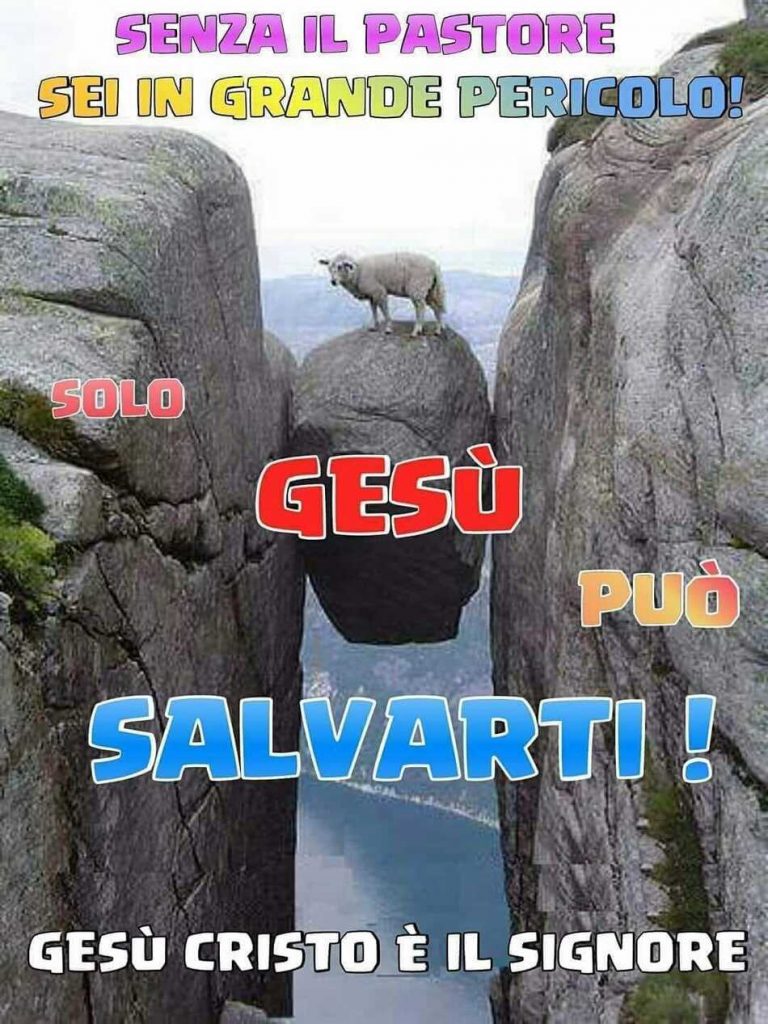 Senza il pastore sei in grande pericolo! Solo Gesù può salvarti!